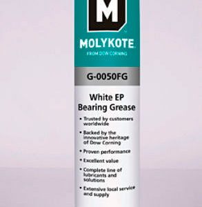 Mỡ bôi trơn EP màu trắng Molykote® G-0050FG cho bạc đạn