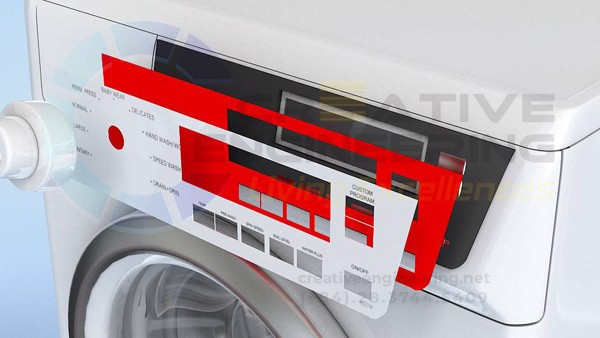Gắn màn hình tủ lạnh bằng băng keo tesa - Creative Engineering